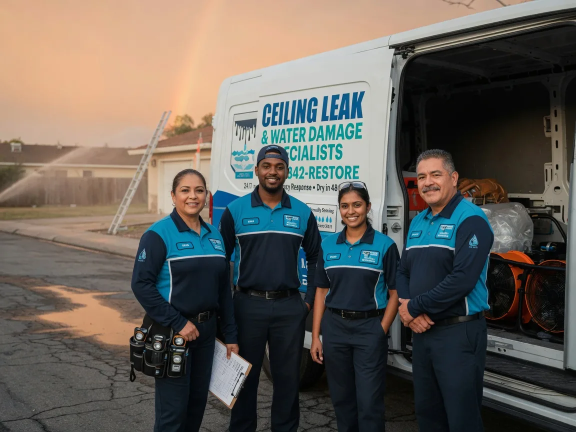 Ceiling Leak Cleanup company in Santa Elena, TX
